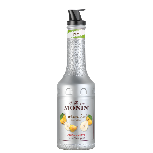 MONIN Le Fruit Williams Birne Fruchtpüree 1 L – PET-Flasche