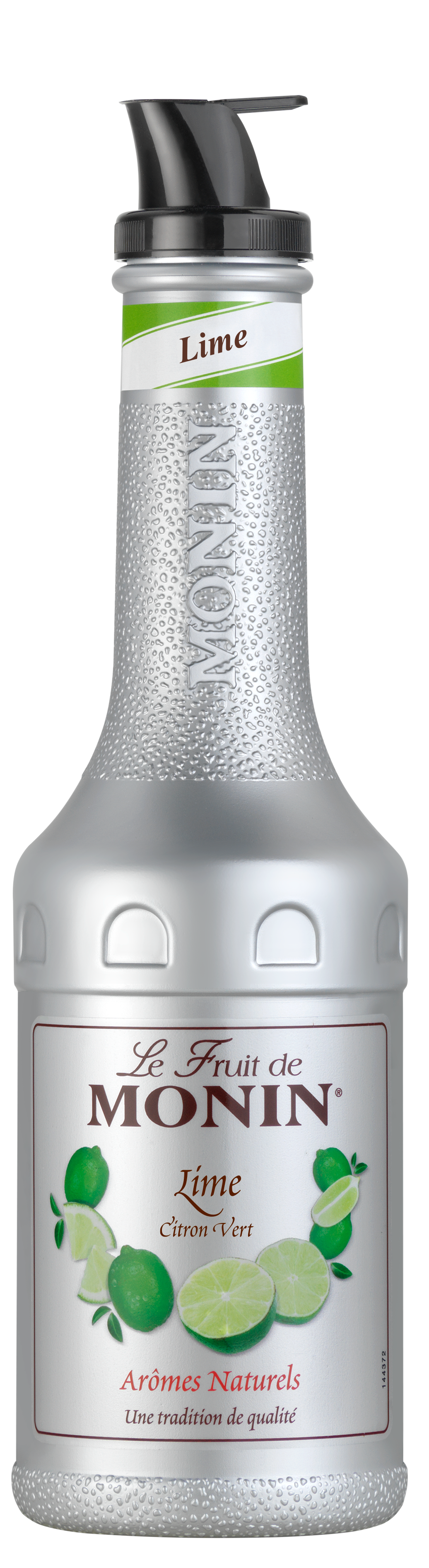 MONIN Le Fruit Limette Fruchtpüree 1 L – PET-Flasche