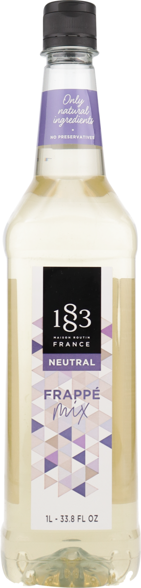1883 Frappé Mix Neutral Sirup 1 L – PET-Flasche